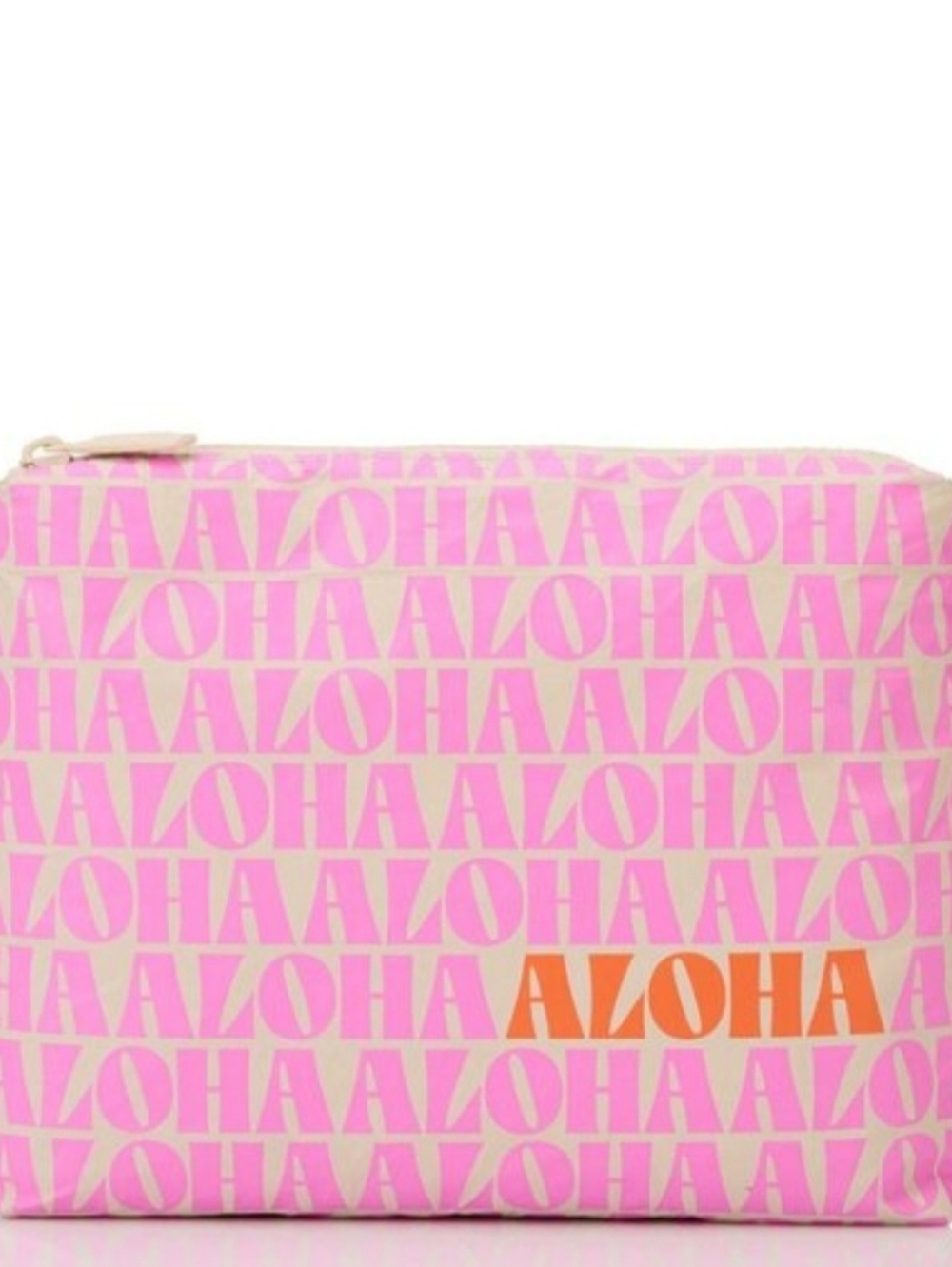 ALOHA Collection Small Fruit Punch and Sandstone Pouch